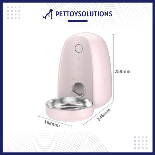 WIFI Version Automatic Smart Pet Feeder - Dogness™️ Mini Programmable Automatic Pet Feeder with Treat Dispenser