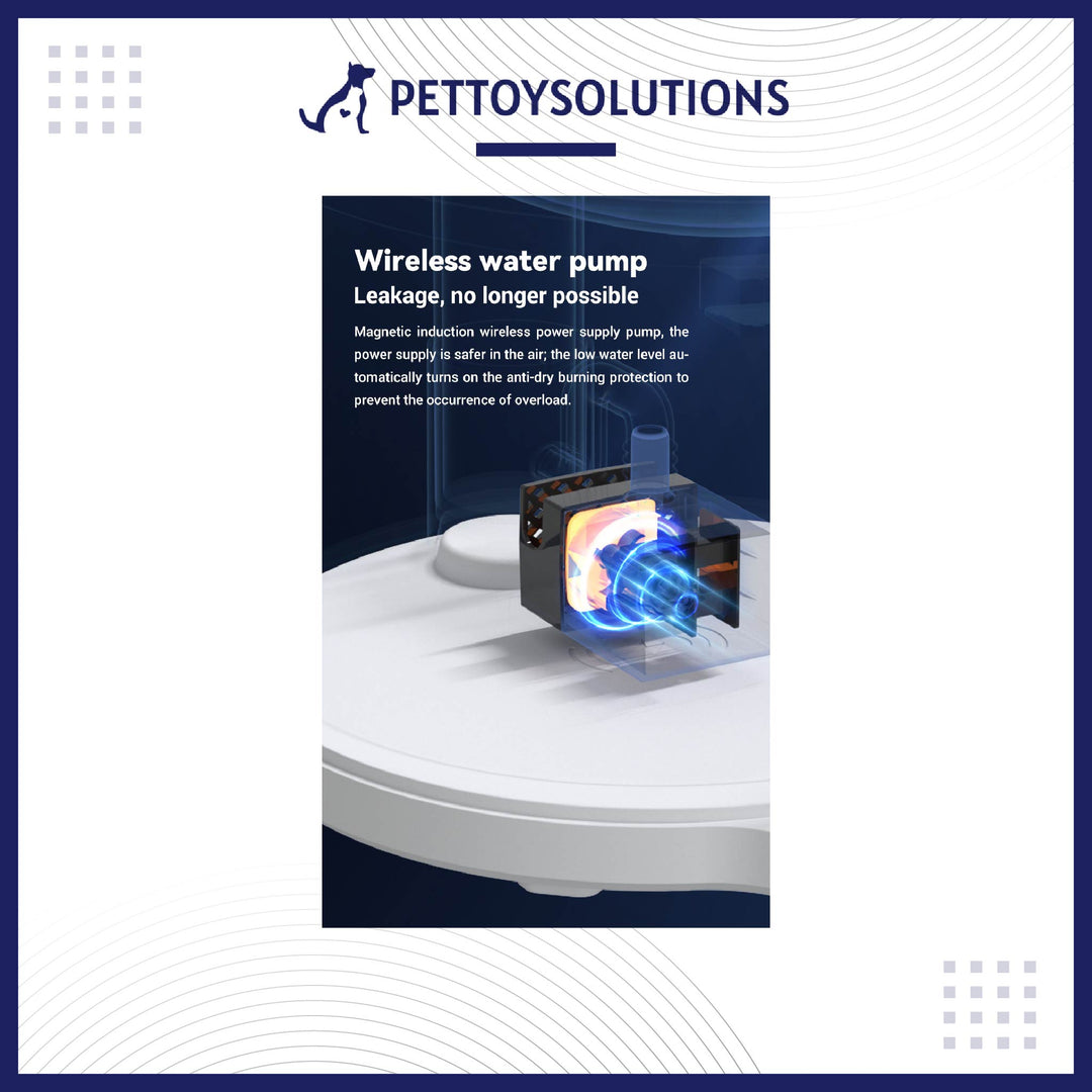 Wireless Pet Water Dispenser - Pure2 Smart Pet Water Fountain