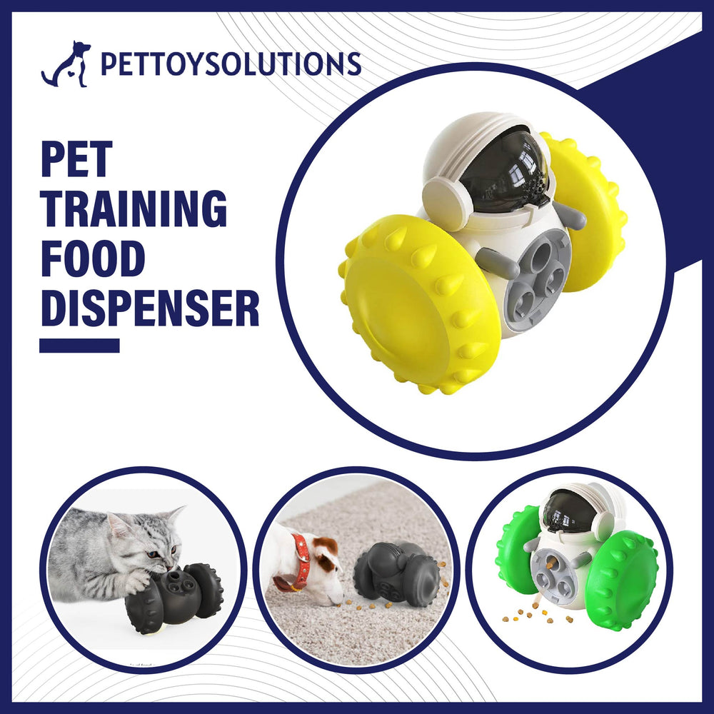 Pet Training Food Dispenser - ToyTumbler™  Interactive slow feeder for Pets