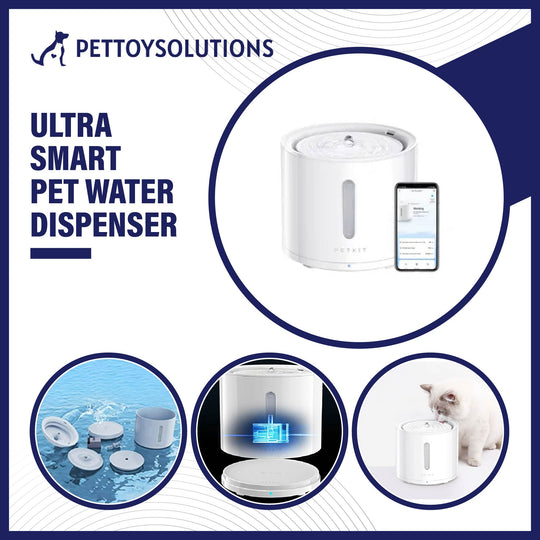 Ultra Smart Pet Water Dispenser - Petkit™️ Smart Bluetooth Pet Water Fountain