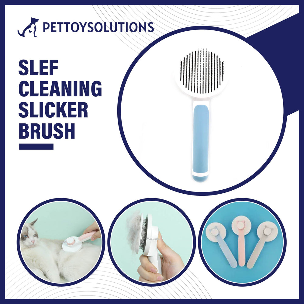Self Cleaning Slicker Brush